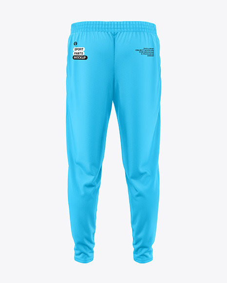 Men&#039;s Sport Pants Mockup - Back View