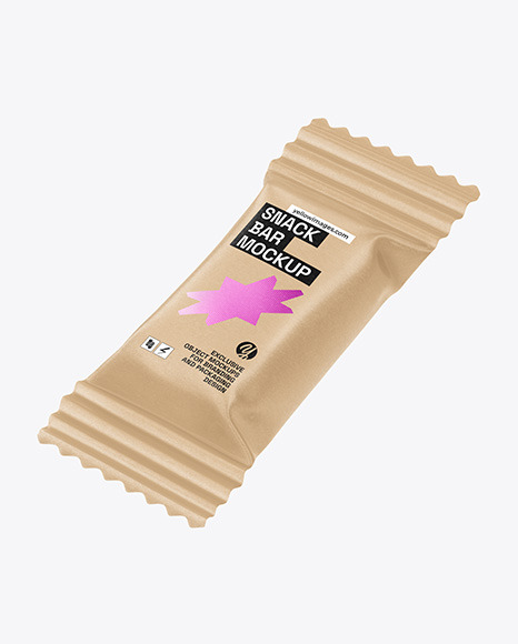 Kraft Snack Bar Mockup