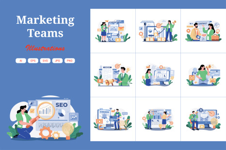 M561_Marketing Teams Illustration_Part 02