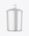 Metallic Jar Mockup