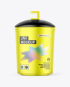 Metallic Jar Mockup