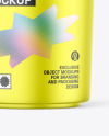 Metallic Jar Mockup