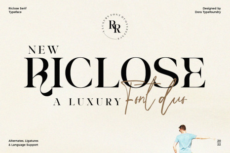 Riclose Font Duo