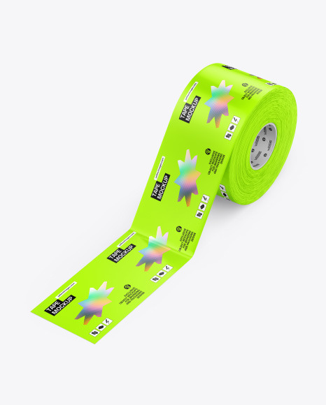 Glossy Duct Tape Mockup