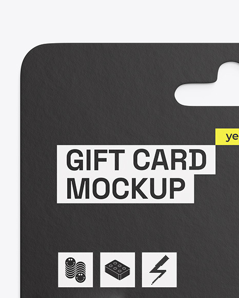 Gift Card Mockup