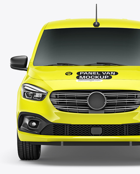 Panel Van Mockup - Front View