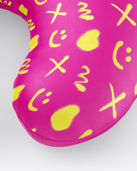 Travel Pillow Mockup