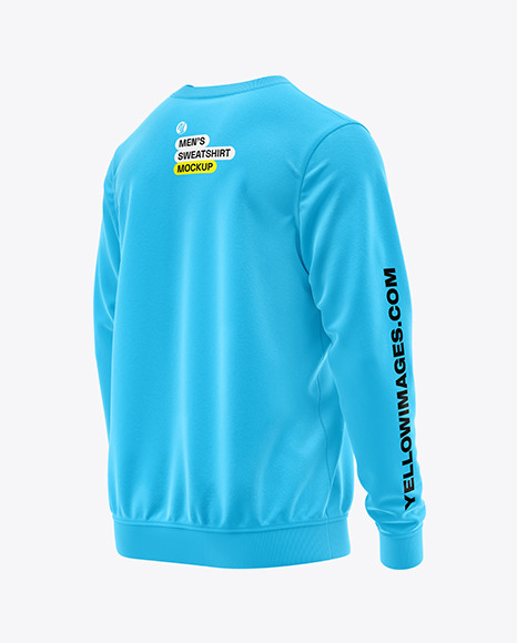 Men&#039;s Sweatshirt Mockup