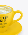 Matte Coffee Cup Mockup