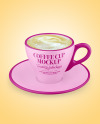 Matte Coffee Cup Mockup