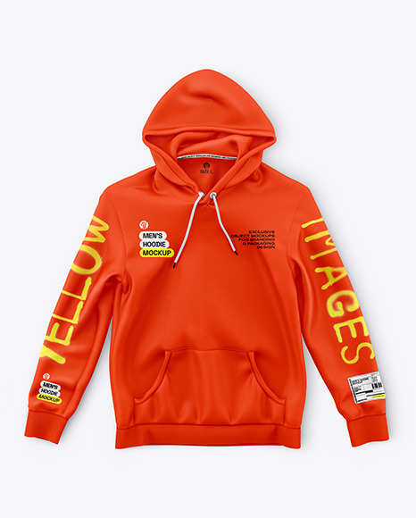 Hoodie Mockup - Top View