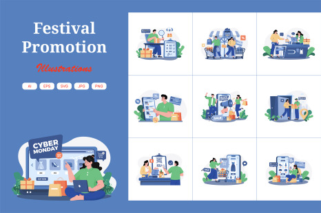 M531_Festival Promotion Illustration Pack