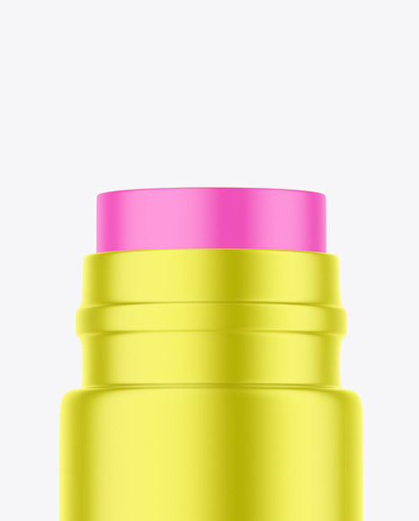 Metallic Lip Balm Mockup - Free Download Images High Quality PNG, JPG