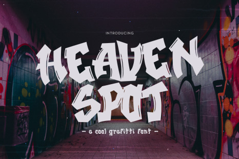 Heaven Spot - Rad Graffiti Display