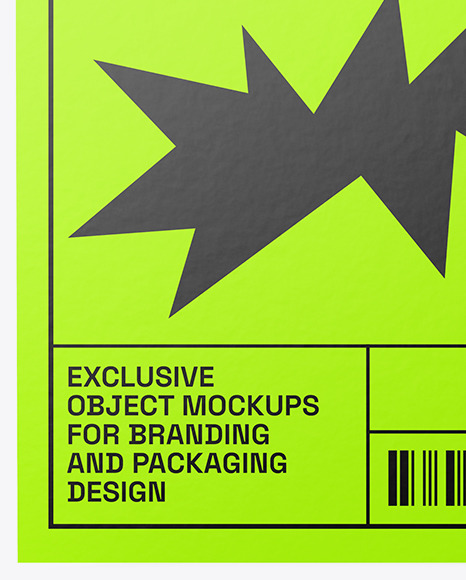 Paper Label Mockup
