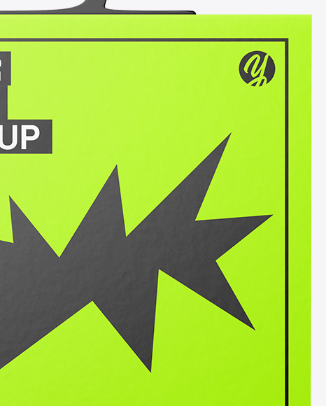 Paper Label Mockup