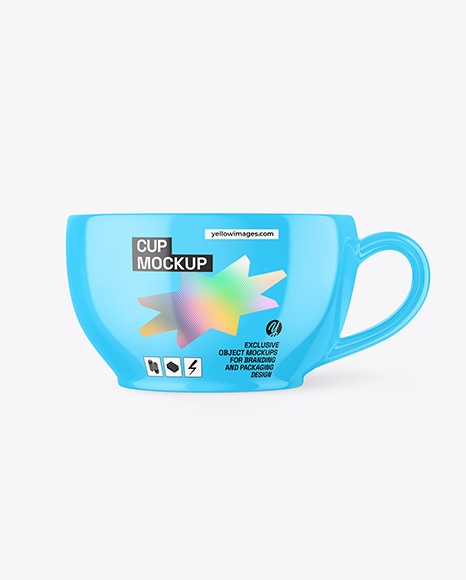 Glossy Cup Mockup