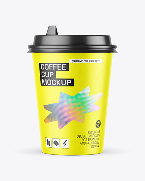 Paper Coffee Cup Mockup