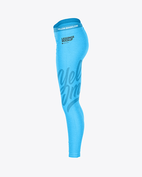 Women’s Leggings Mockup - Side View