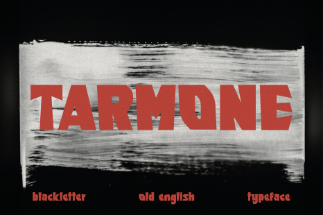 Tarmone - Sharp Blackletter Display