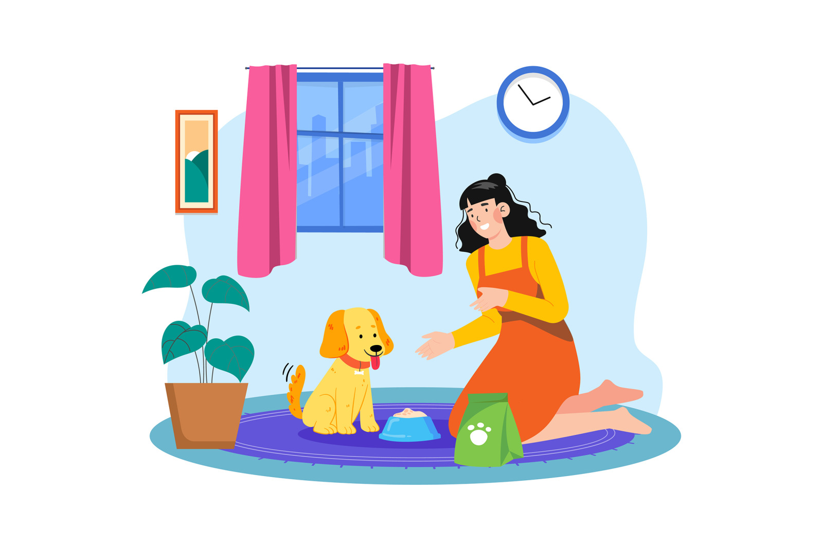M694_Pet Love Illustration Pack