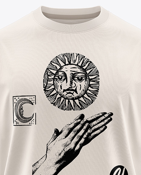 Men’s Long Sleeve T-Shirt Mockup