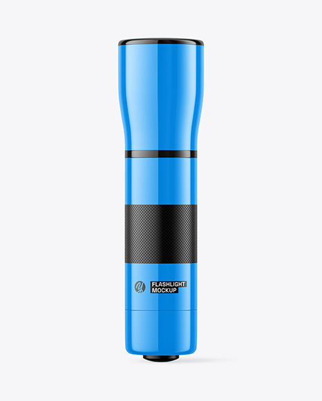 Glossy Flashlight Mockup