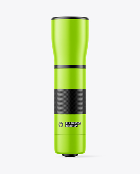 Matte Flashlight Mockup