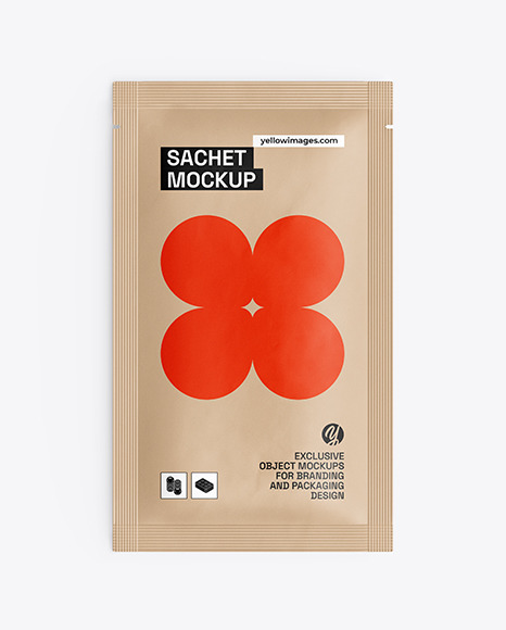 Paper Sachet Mockup