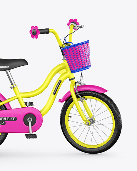 Children Bike Mockup