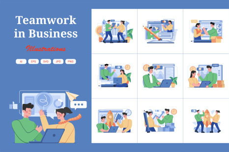 M482_Teamwork Illustrations