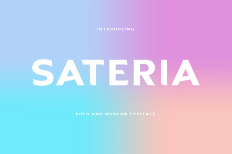 Sateria Modern Sans Serif