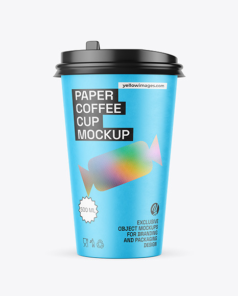 Paper Coffee Cup Mockup