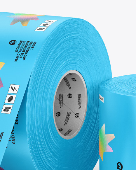 Matte Duct Tapes Mockup