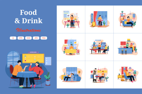 M600_Food And Drink Illustration_Part 01