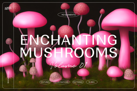Enchanting Mushrooms Vol 01