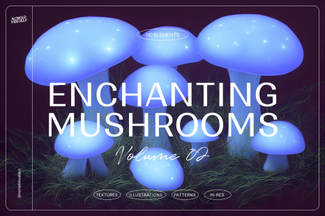 Enchanting Mushrooms Vol 02