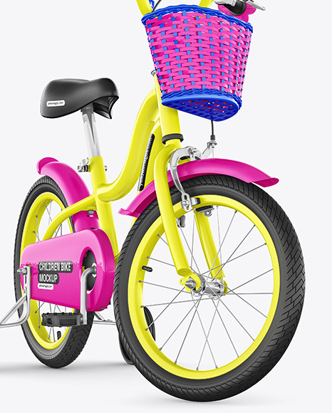 Children Bike Mockup