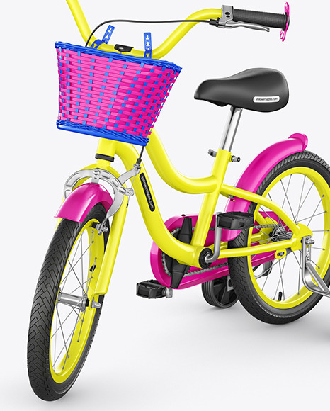 Children Bike Mockup