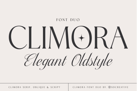Climora Font Duo
