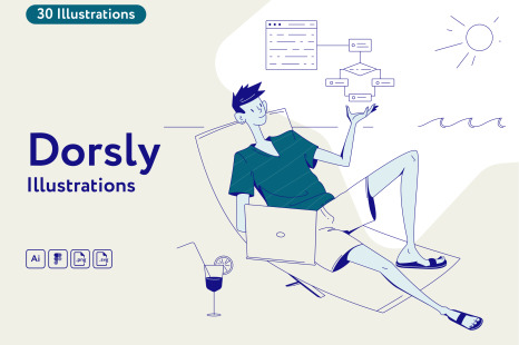 Dorsly Developers Illustrations