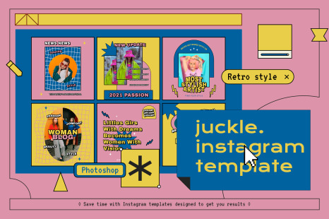 Juckle Instagram Post &amp; Stories