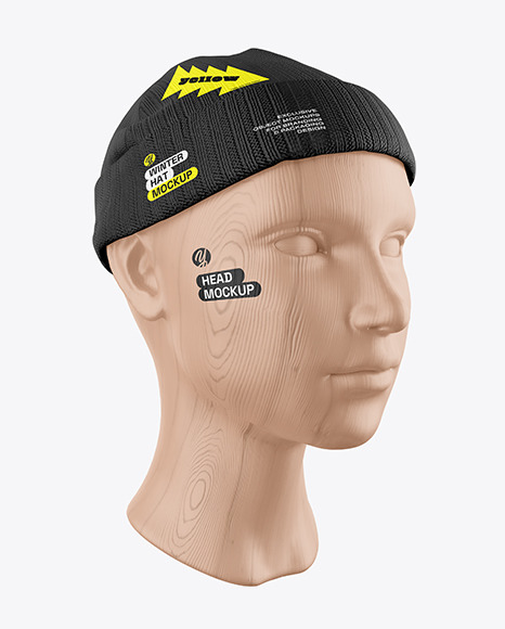Winter Hat Mockup