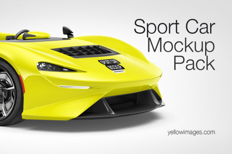 Sport Car Mockup Pack
