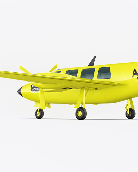 Aircraft Mockup - Back Half Side View