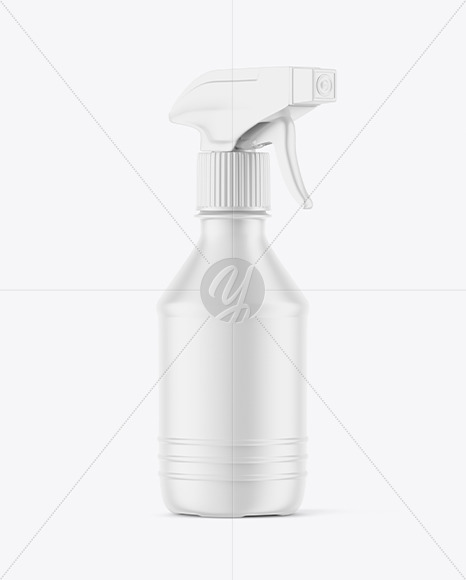 Matte Cosmetic Spray Bottle Mockup - Free Download Images High Quality