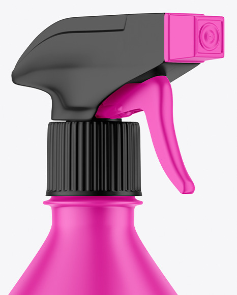 Matte Cosmetic Spray Bottle Mockup - Free Download Images High Quality