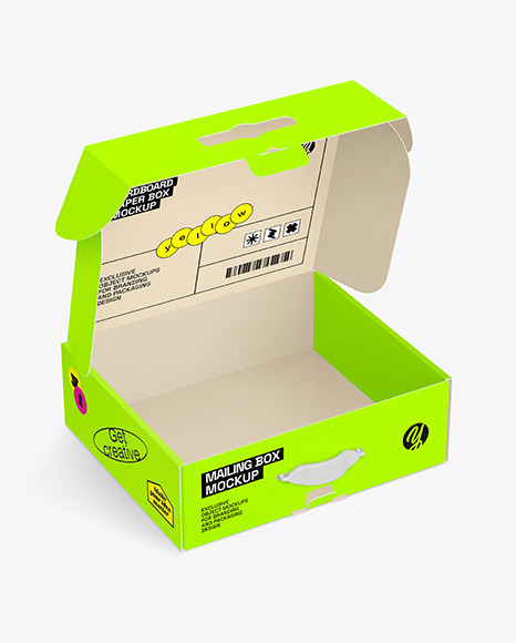 MAILING BOX MOCKUP