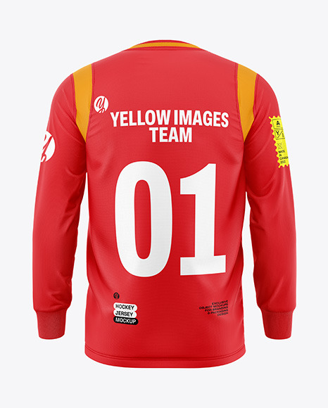 Hockey Jersey Mockup - Free Download Images High Quality PNG, JPG