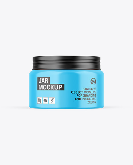 Glossy Jar Mockup